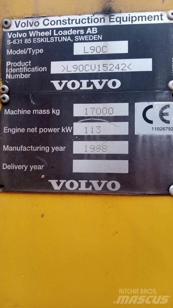 Volvo L90C Kolové nakladače