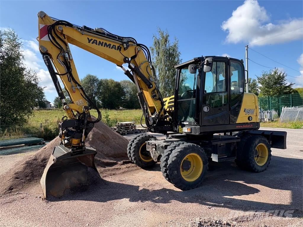 Yanmar B 95 W Kolová rýpadla