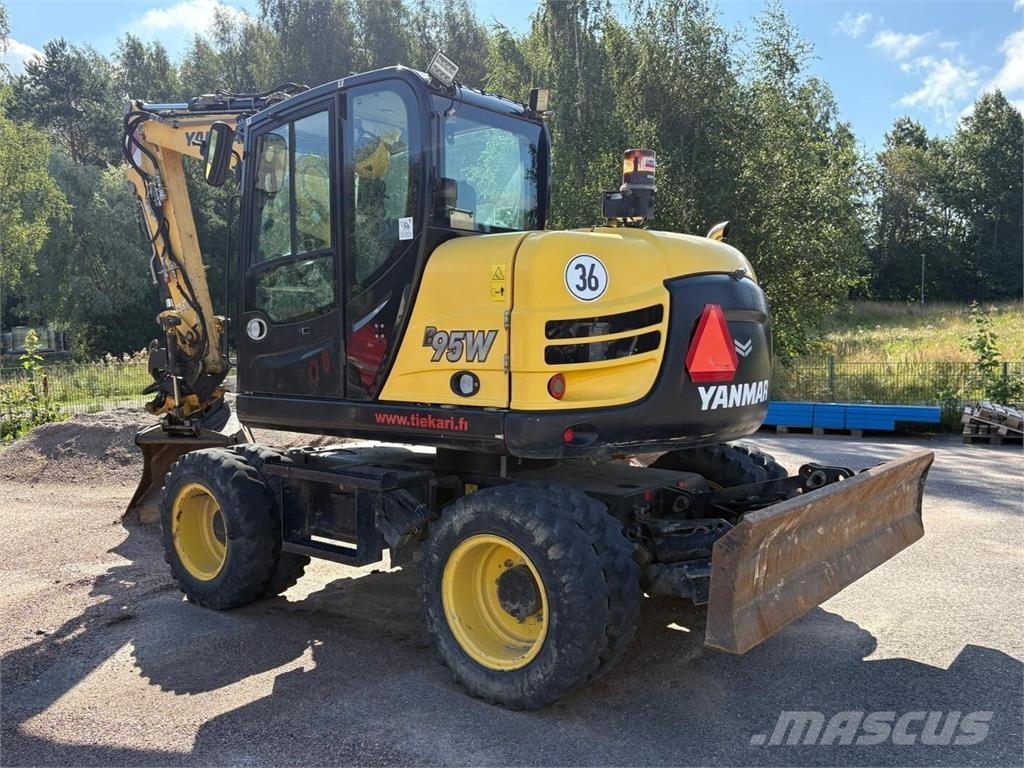 Yanmar B 95 W Kolová rýpadla