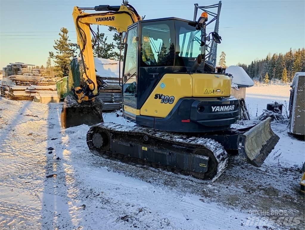 Yanmar SV100 Pásová rýpadla