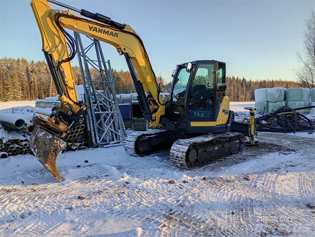 Yanmar SV100 Pásová rýpadla
