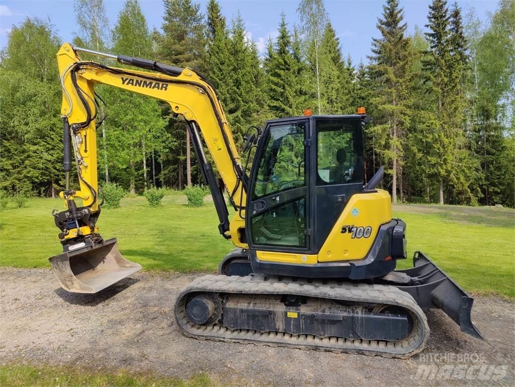 Yanmar SV100-2 Midi rýpadla 7t - 12t