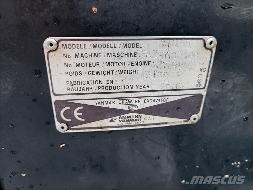 Yanmar VIO 55 Mini rýpadla < 7t