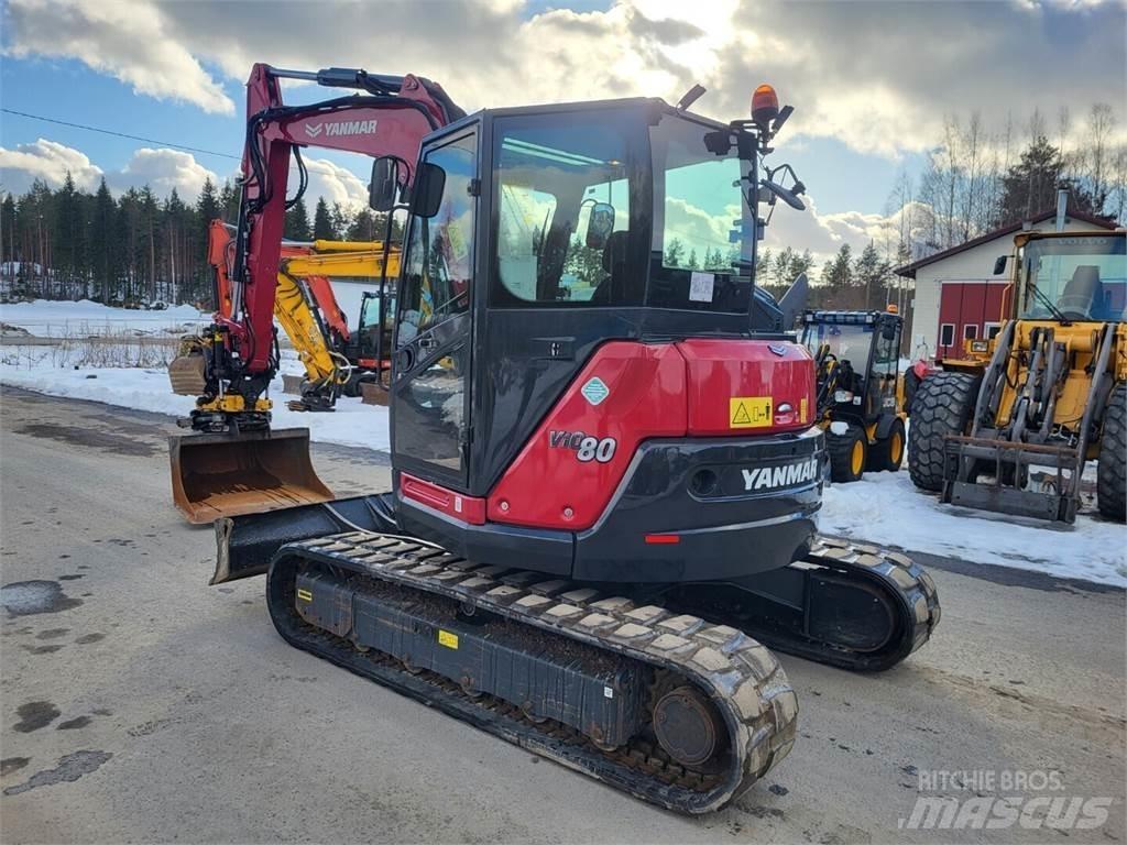 Yanmar Vio 80 Midi rýpadla 7t - 12t
