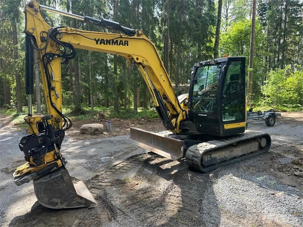 Yanmar Vio 80-1A Midi rýpadla 7t - 12t