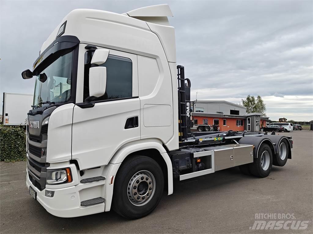 Scania G500 Hákový nosič kontejnerů