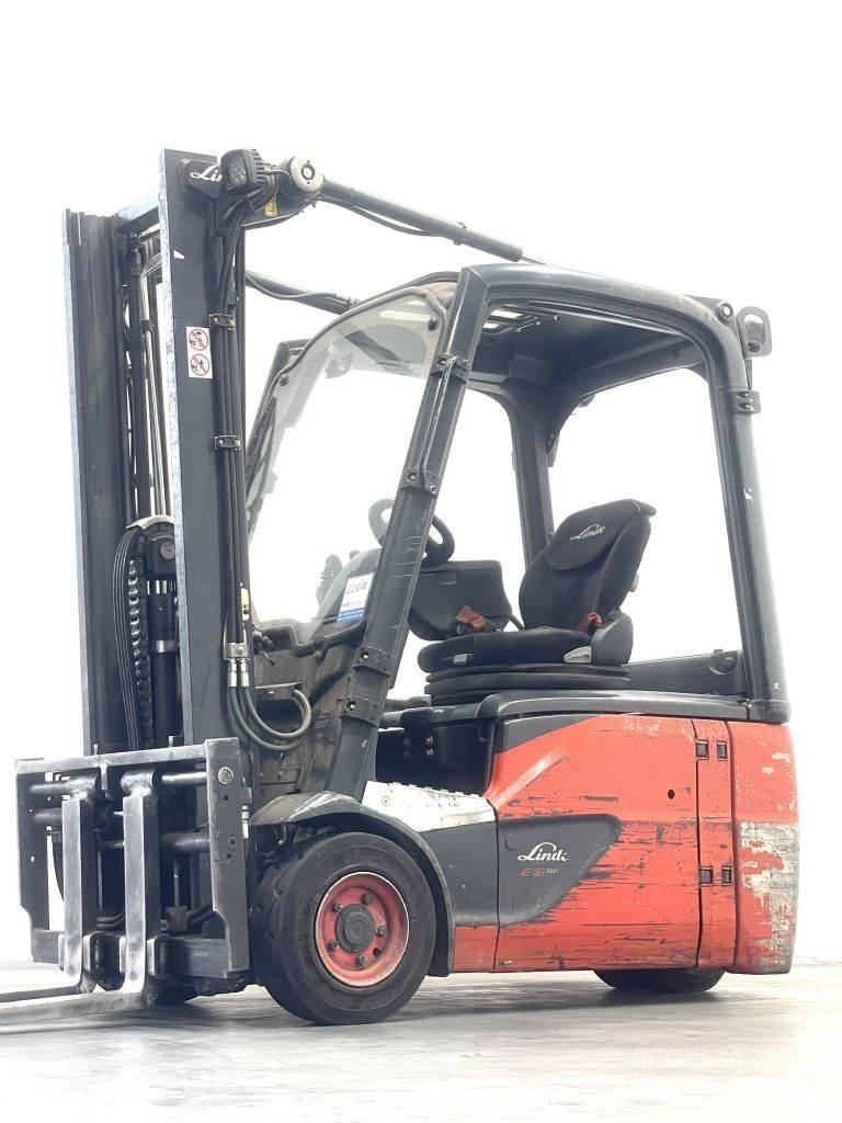 Linde E16-02 Akumulátorové vozíky