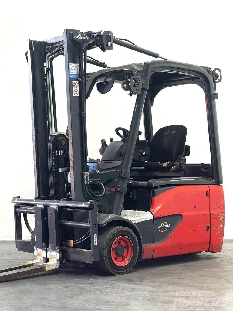 Linde E16-386-EVO Akumulátorové vozíky