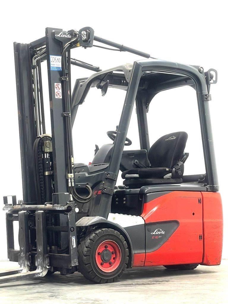 Linde E16C-386-EVO Akumulátorové vozíky