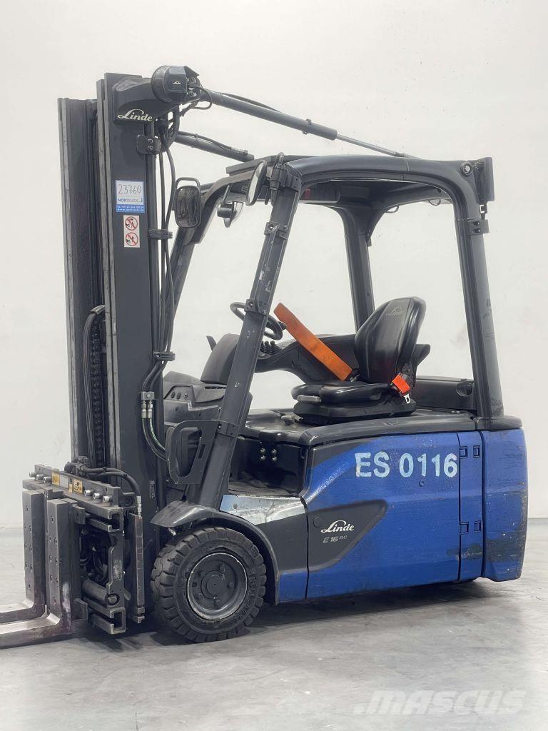 Linde E16L-02-386 Akumulátorové vozíky
