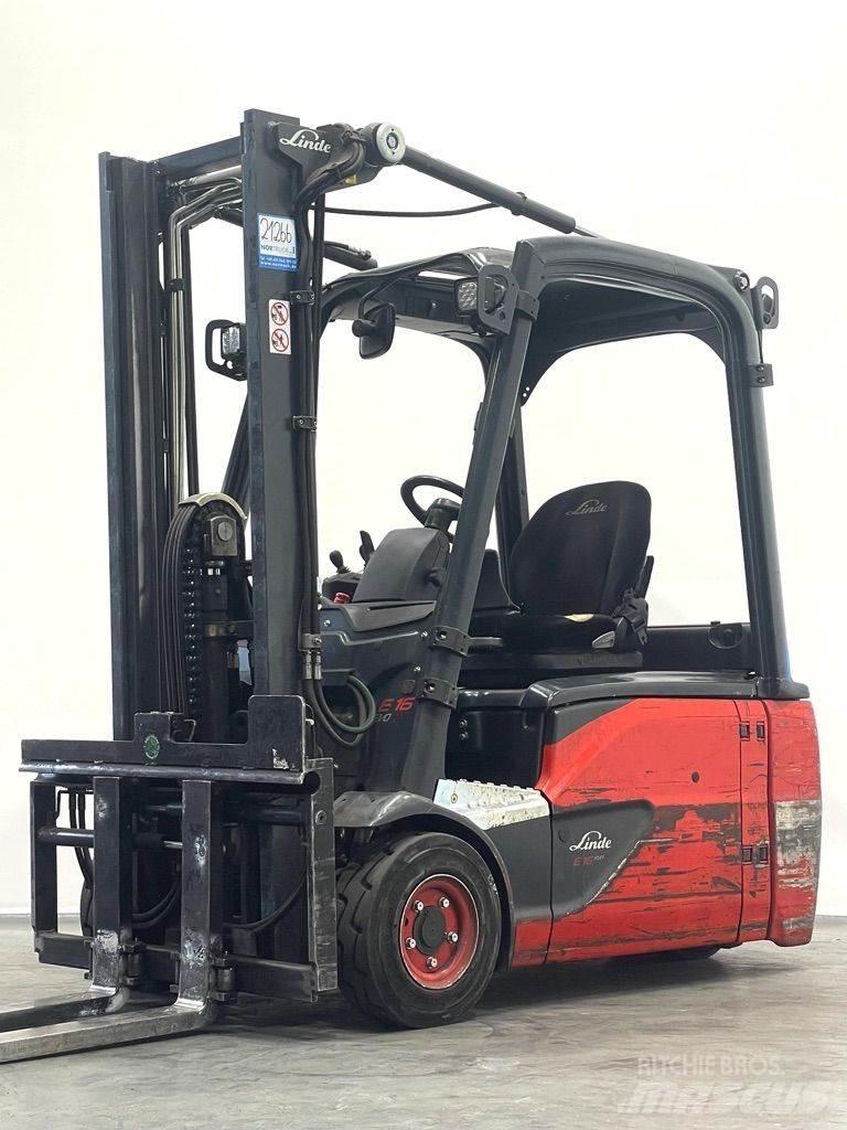 Linde E16L-386-EVO Akumulátorové vozíky