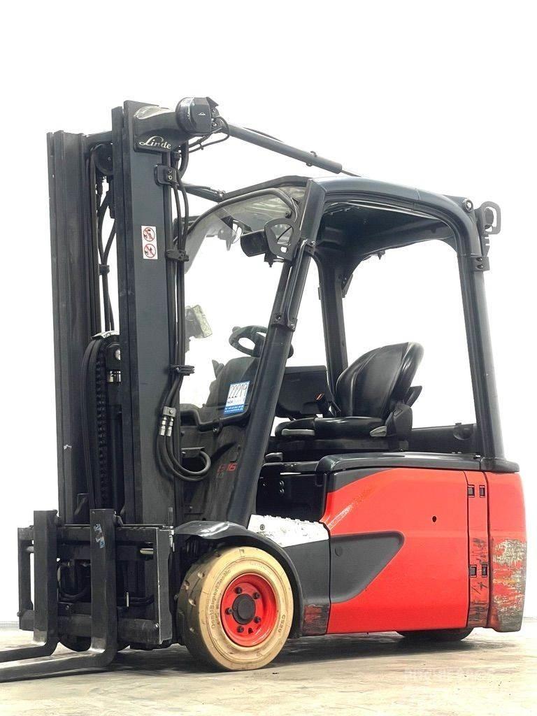 Linde E16L-386-EVO Akumulátorové vozíky