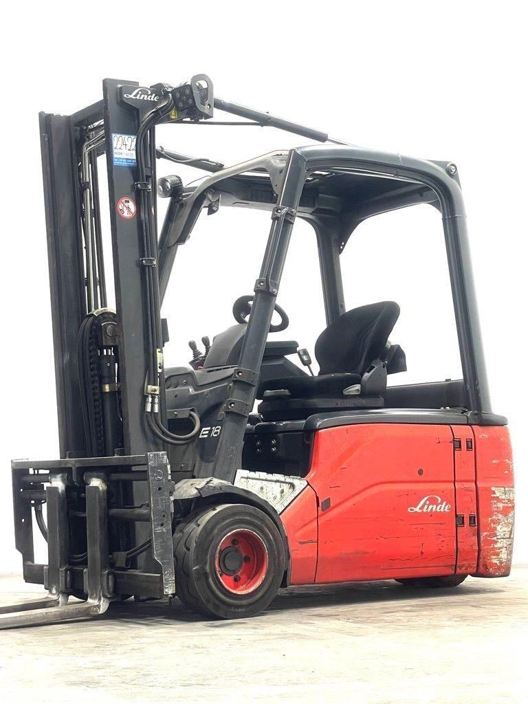 Linde E18L-386 Akumulátorové vozíky