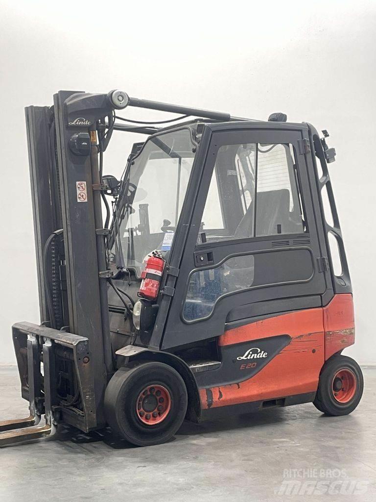 Linde E20-01-387 Akumulátorové vozíky