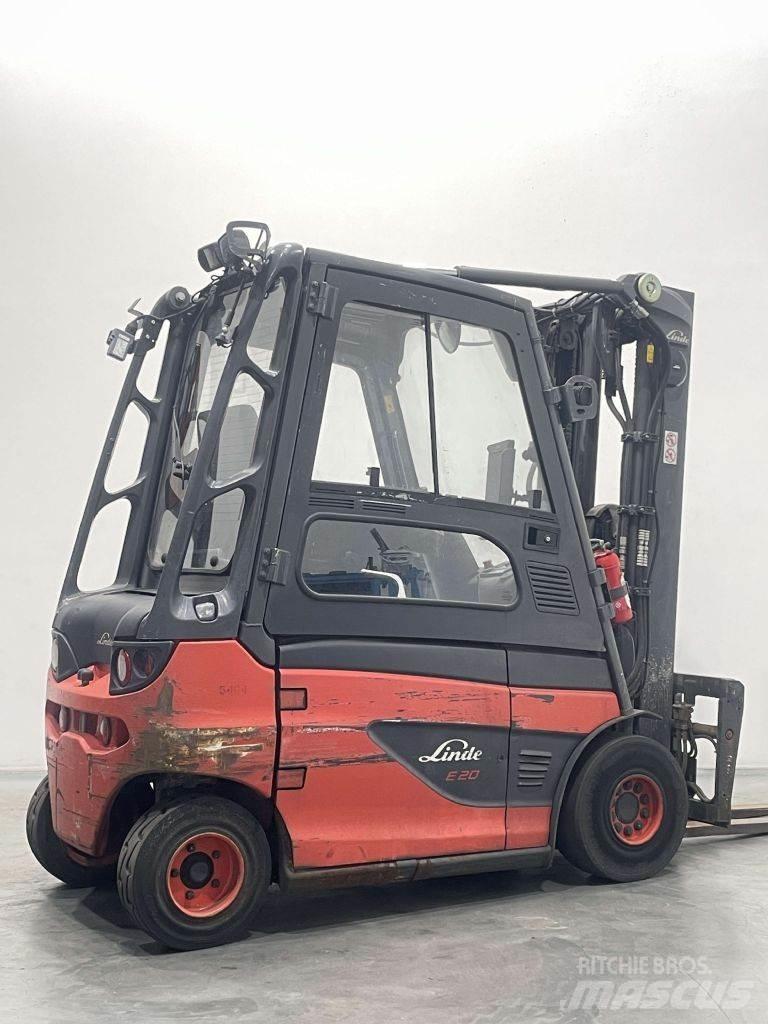 Linde E20-01-387 Akumulátorové vozíky