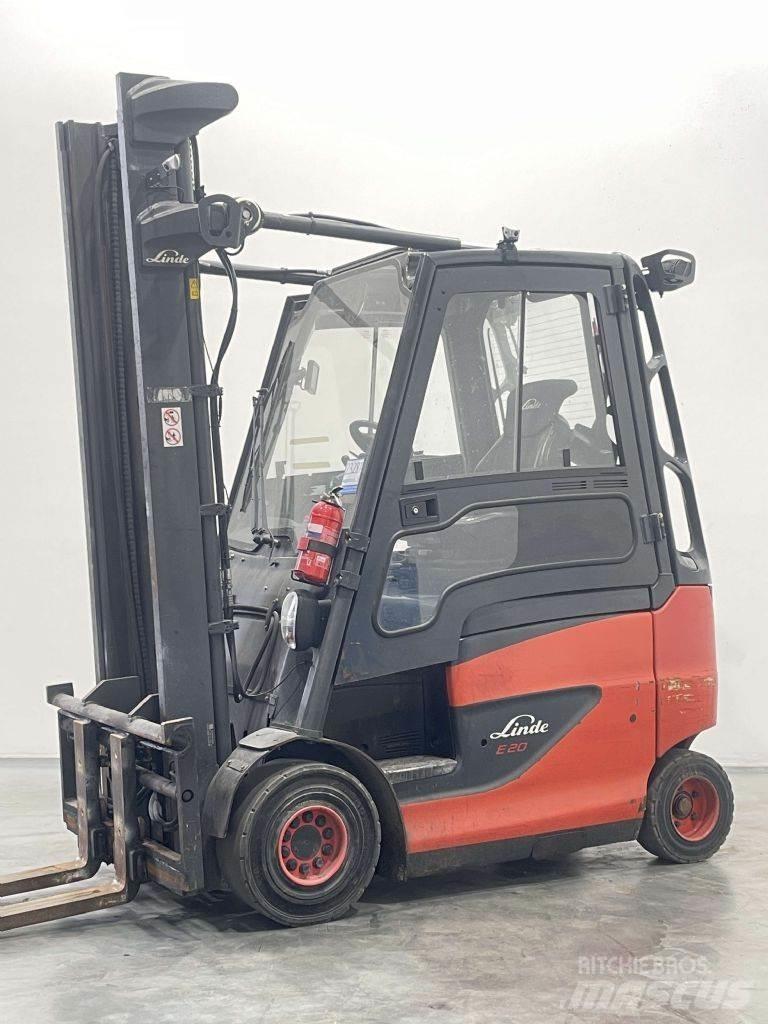 Linde E20-01/600-387 Akumulátorové vozíky