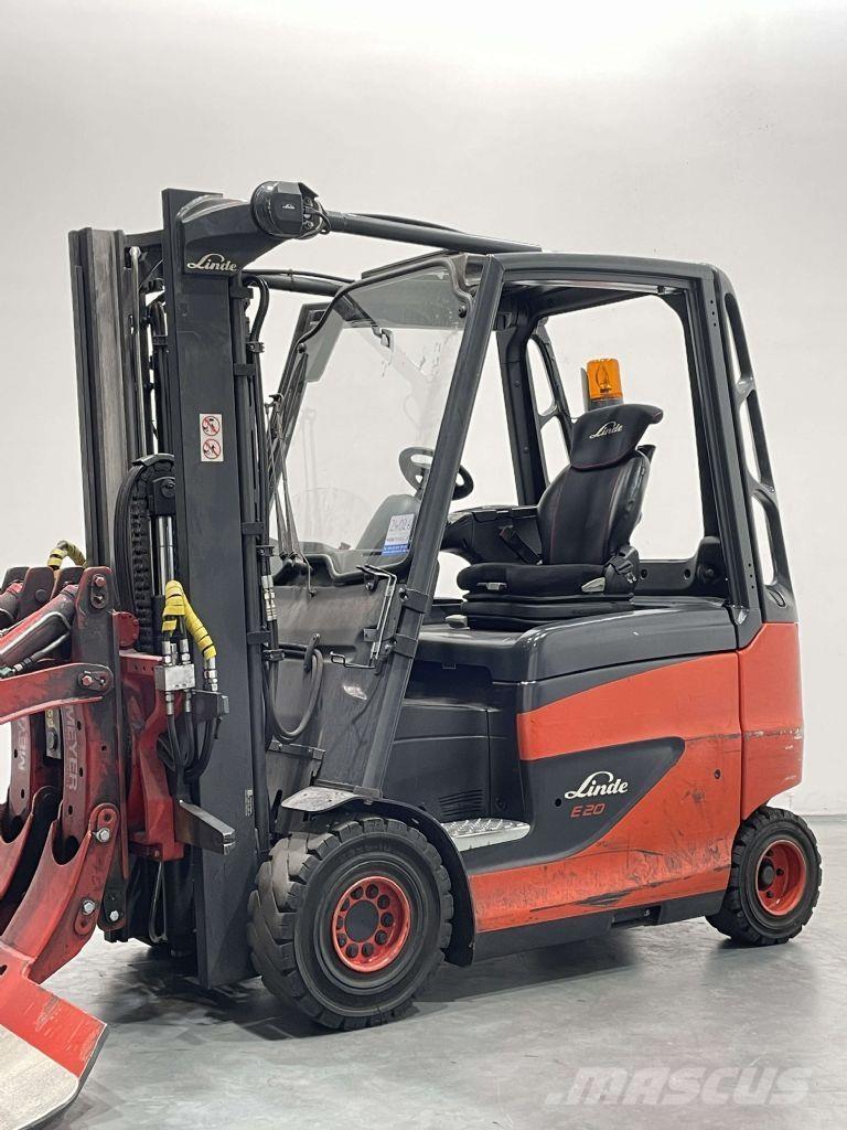 Linde E20-01/600-387 Akumulátorové vozíky