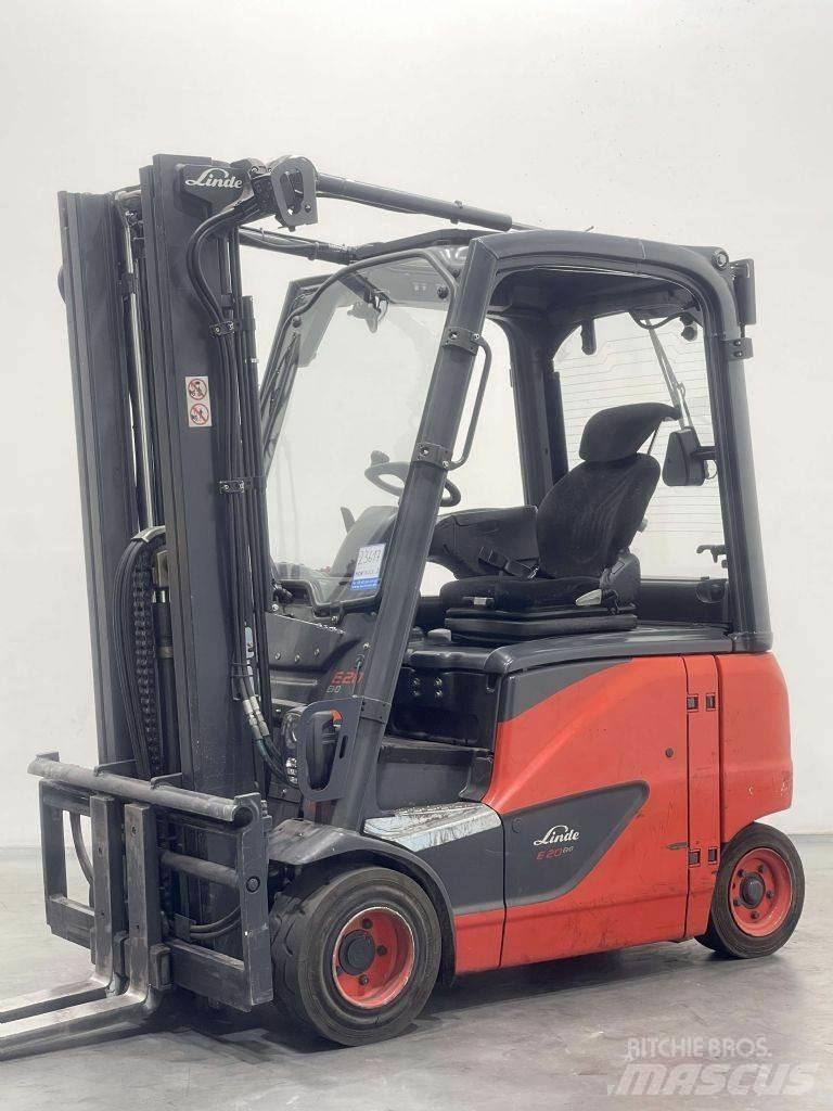 Linde E20PH-02-386 Akumulátorové vozíky