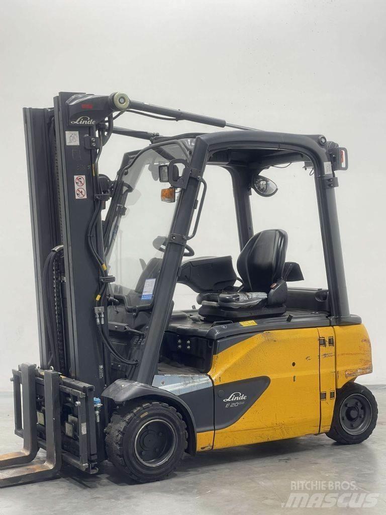 Linde E20PL-02-386 Akumulátorové vozíky