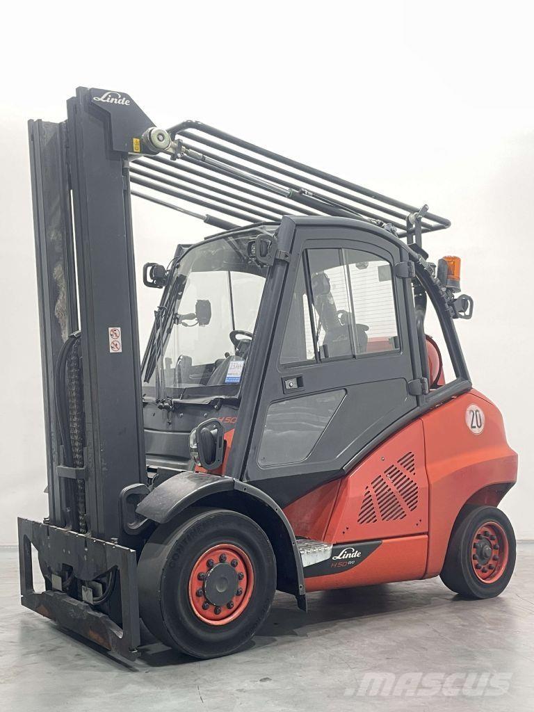 Linde H50T-02/600-394 LPG vozíky
