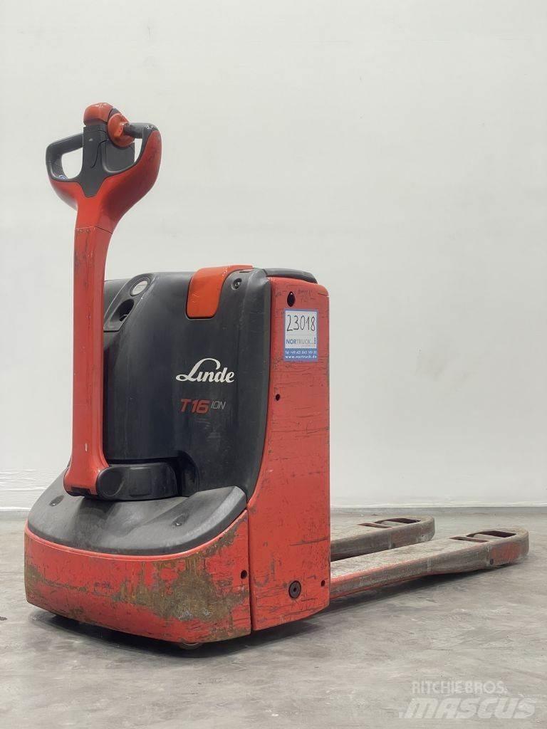 Linde T16-1152 Li-Ion Nízkozdvižný vozík