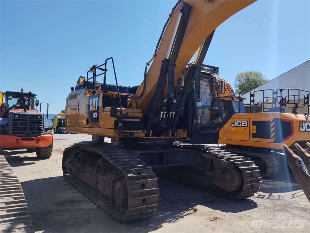 CAT 340F Pásová rýpadla