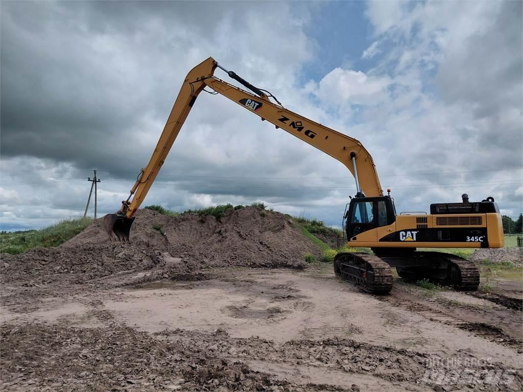 CAT 345C Pásová rýpadla