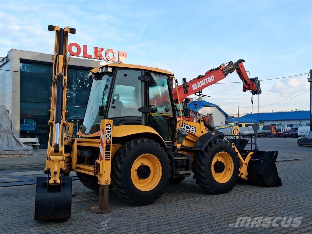 JCB 4CX Rýpadlo-nakladače
