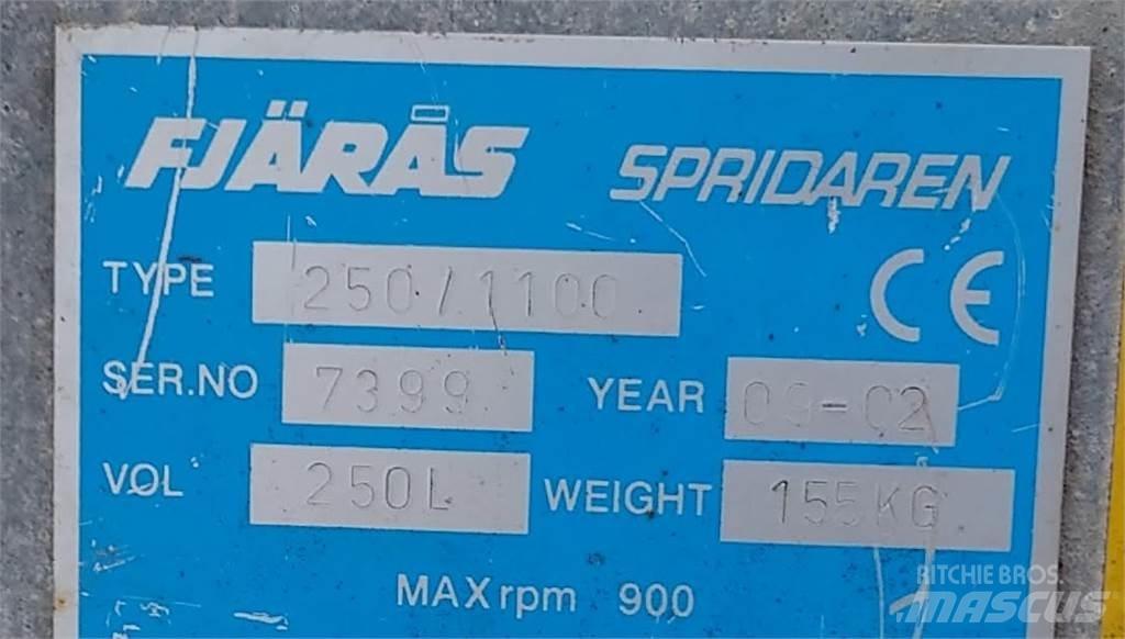  250/1100 3-p fäste Sypače písku a soli
