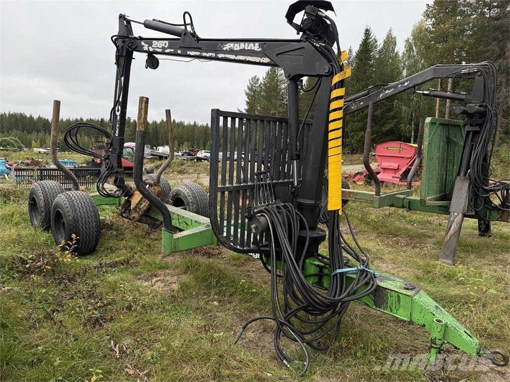 Cranab 1000 m. 260 Kran Lesnické přívěsy