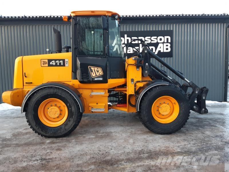 JCB 411 HT STORA BM Kolové nakladače