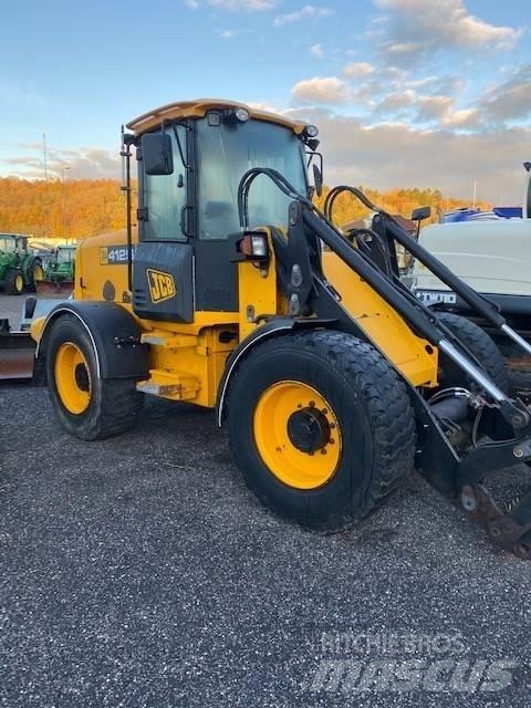 JCB 412S LASTMASKIN Kolové nakladače