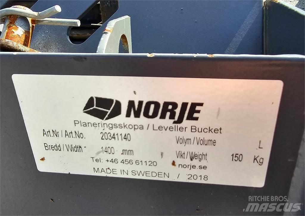 Norje PS140 + förhöjning Smykem řízené nakladače