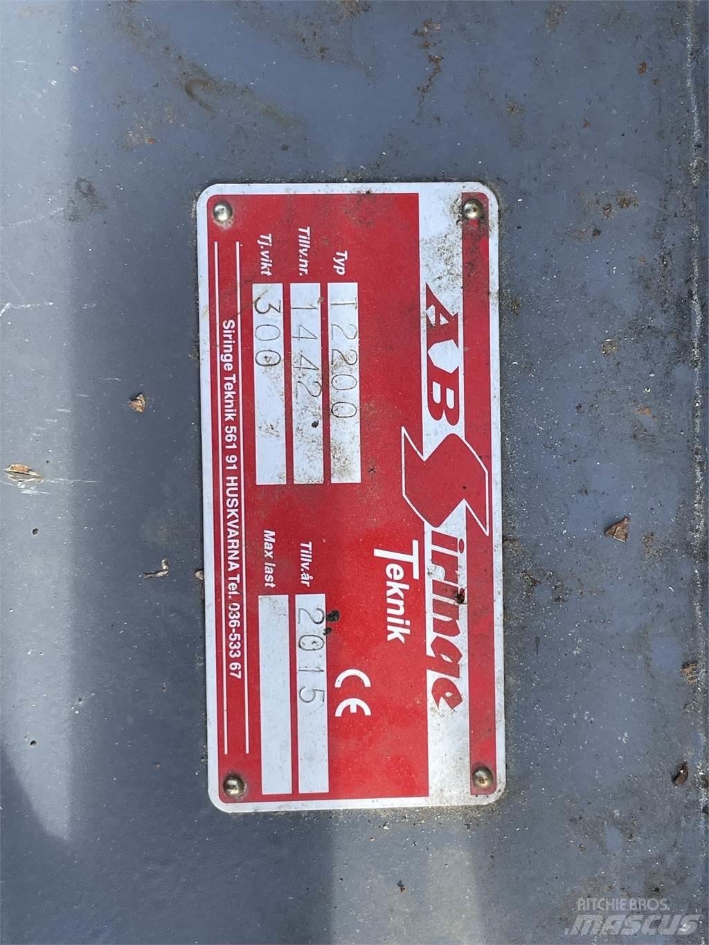 Siringe T 2200 Sněžné pluhy, přední sněhové radlice