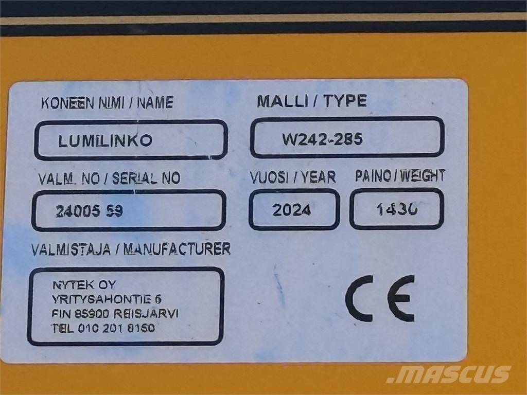  W285 Snöslunga Další silniční a sněhové stroje