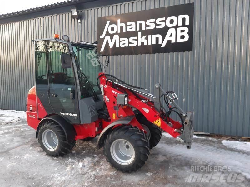 Weidemann 1160 MED HYTT Kolové nakladače