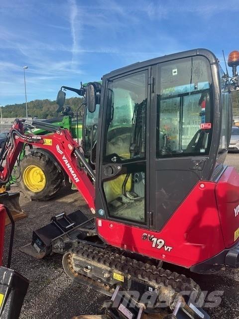 Yanmar SV19 GRÄVARE Kolové nakladače