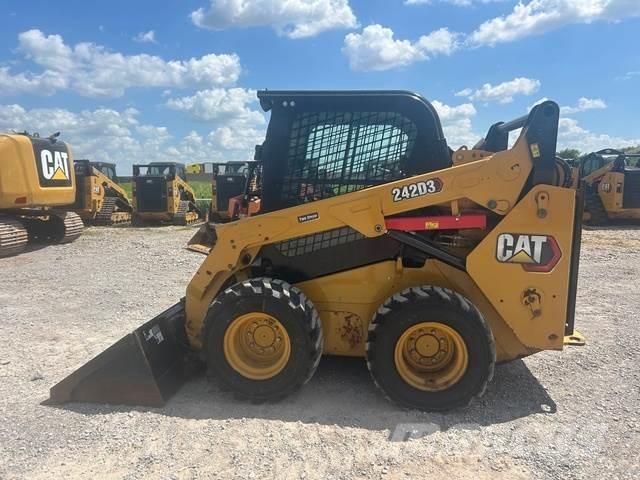 CAT 242D3 Pneumatiky, kola a ráfky