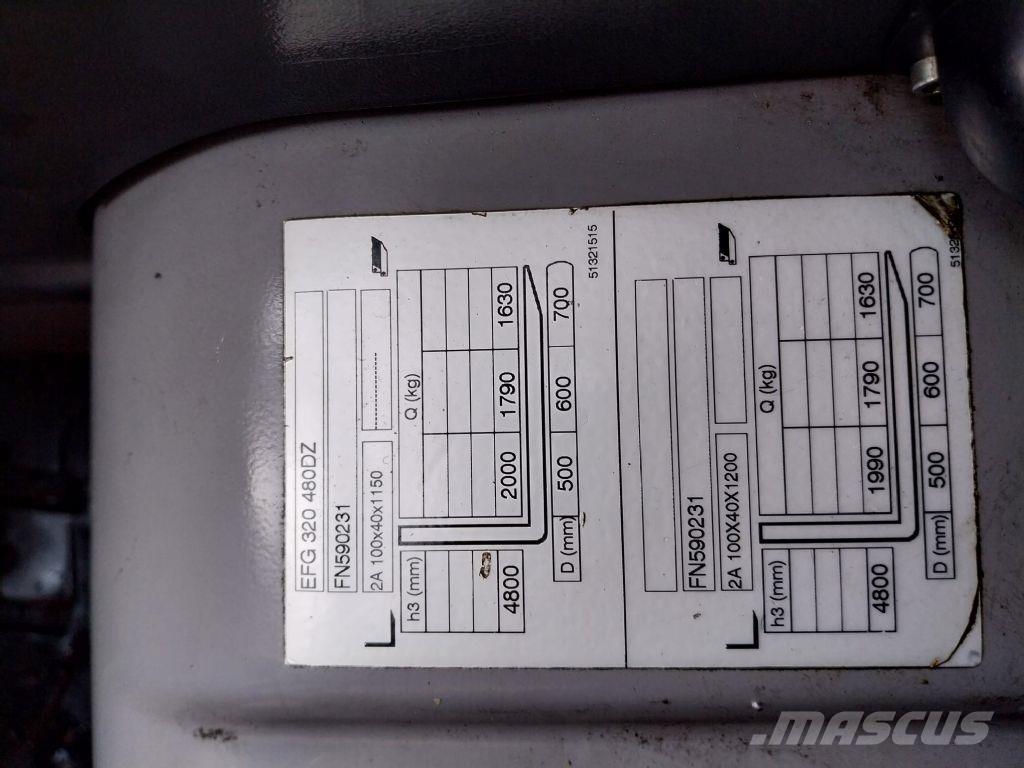 Jungheinrich EFG 320 Akumulátorové vozíky