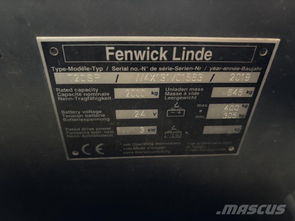 Linde T20 SP Samohybné vozíky