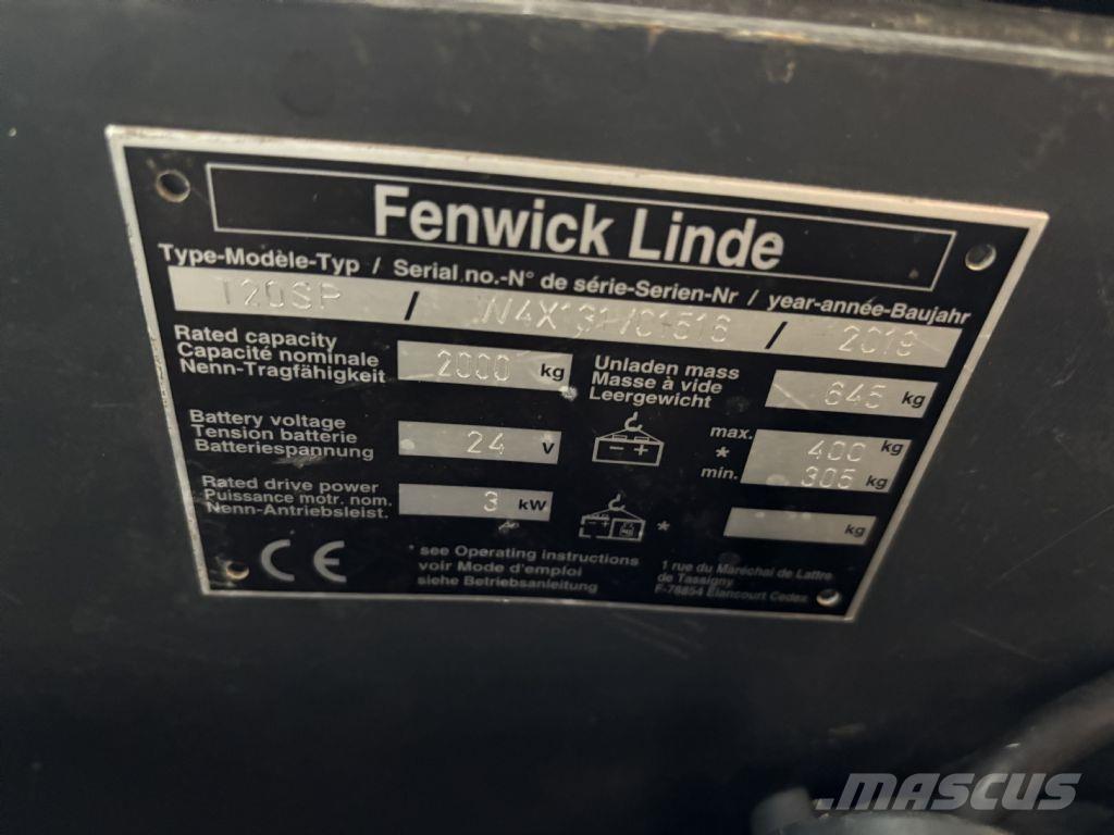Linde T20 SP Samohybné vozíky