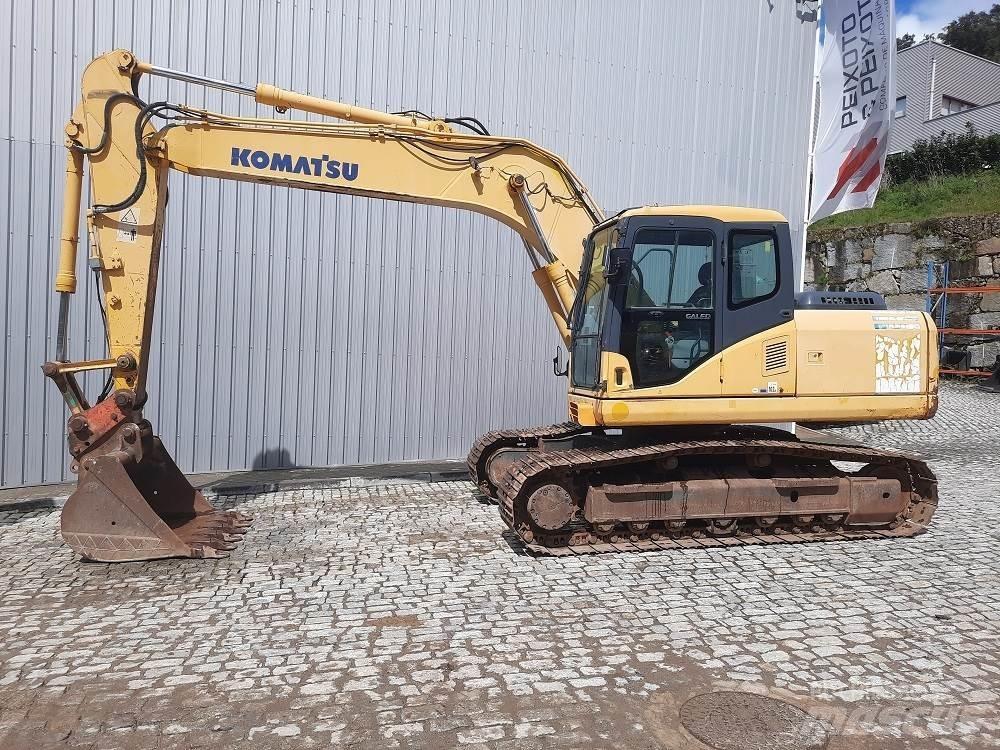 Komatsu PC160-7K Pásová rýpadla