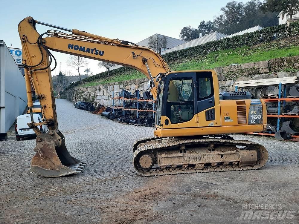 Komatsu PC160LC-8 Pásová rýpadla