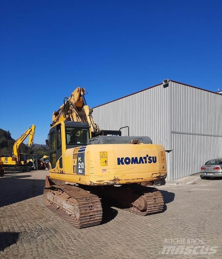 Komatsu PC210NLC-8K Pásová rýpadla