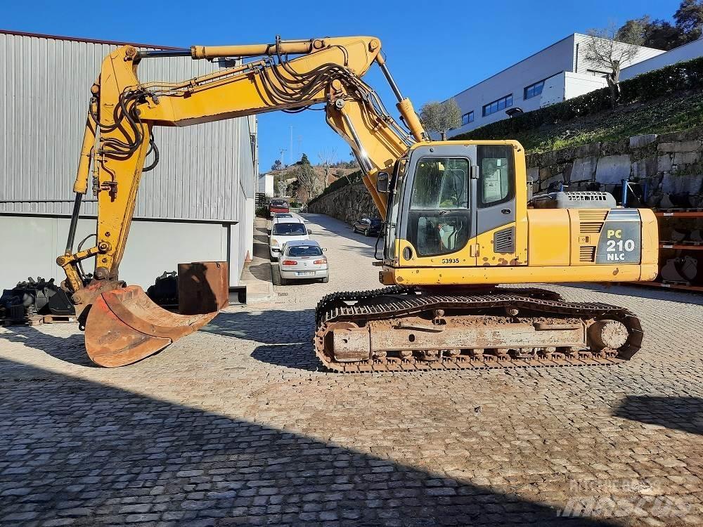 Komatsu PC210NLC-8K Pásová rýpadla