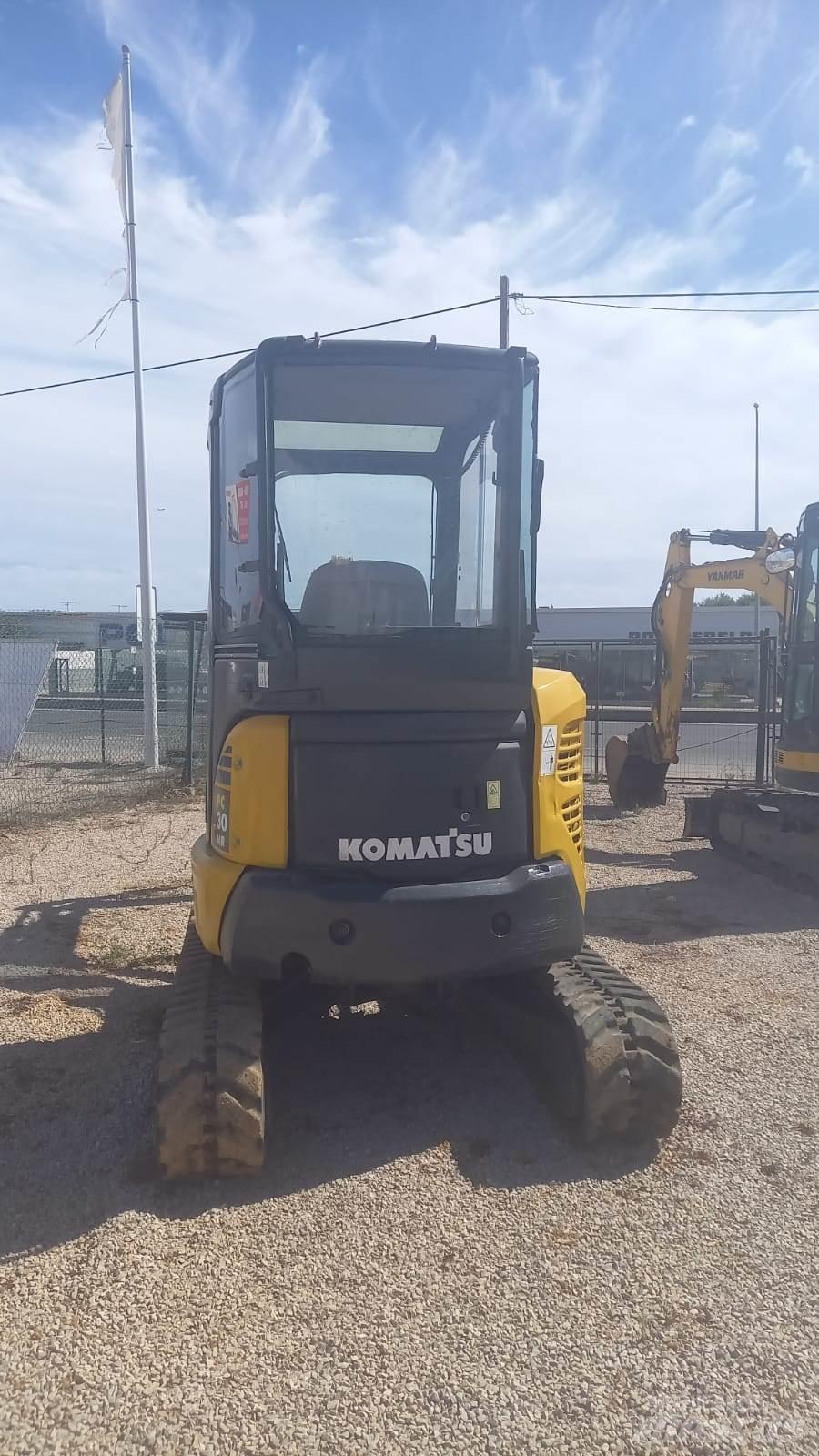 Komatsu PC30MR-2 Mini rýpadla < 7t