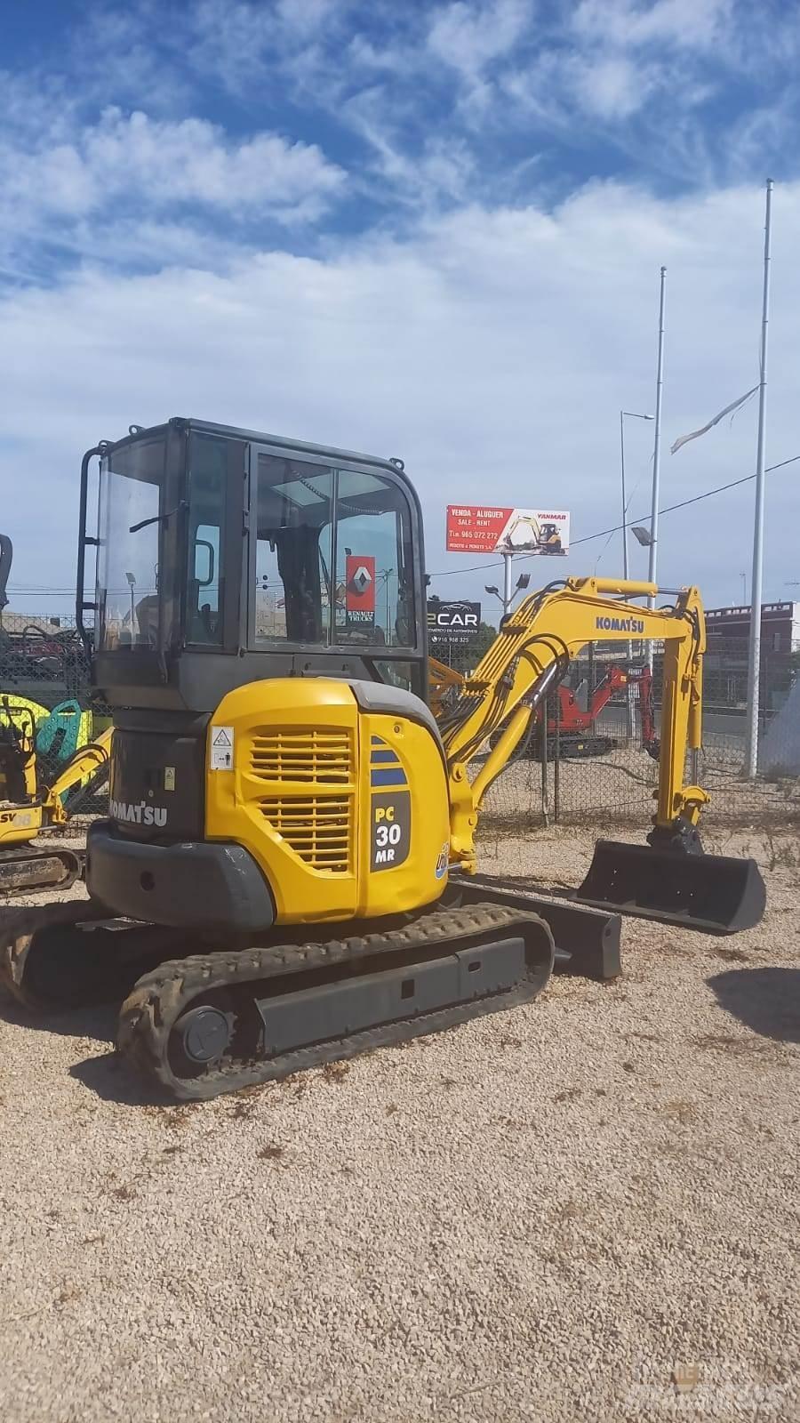 Komatsu PC30MR-2 Mini rýpadla < 7t