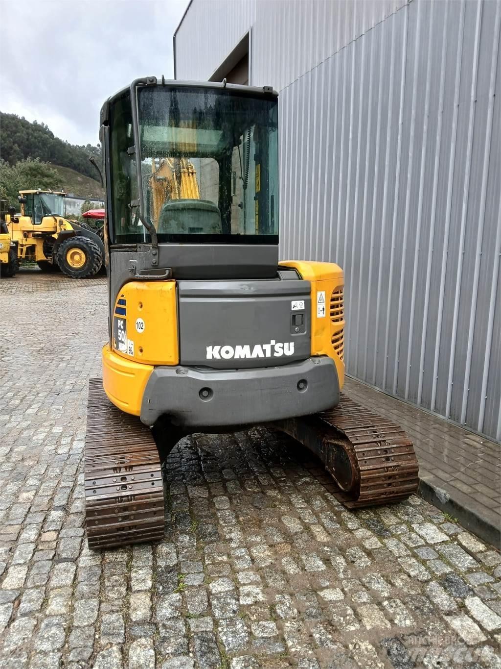 Komatsu PC50MR-2 Mini rýpadla < 7t