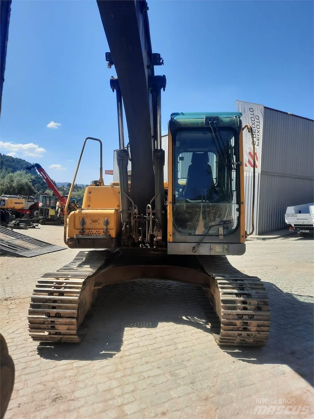 Volvo EC140BLC Pásová rýpadla