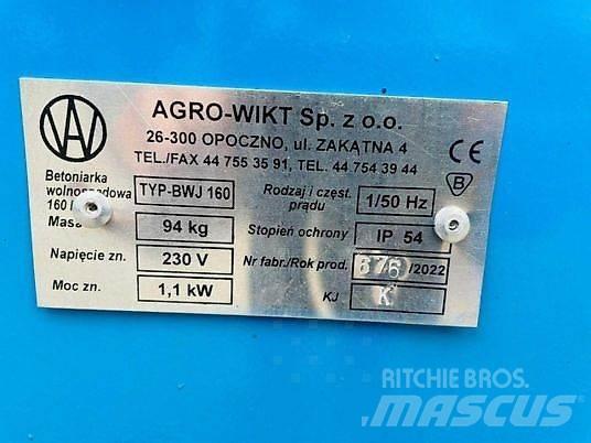 Agro-Wikt POJEMNOŚĆ Domíchávače betonu